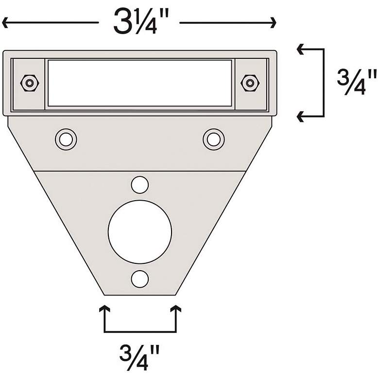 Image 3 Nuvi 3 1/4" Wide Sandstone LED Deck Lights Set of 10 more views