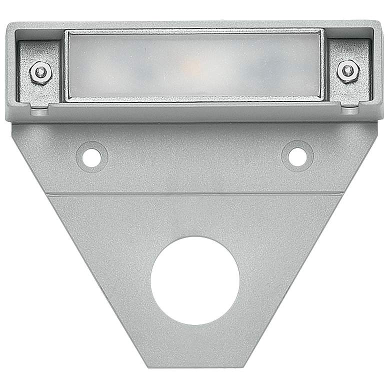 Image 1 Nuvi 3 3/4" Wide Silver LED Deck Lights Set of 10