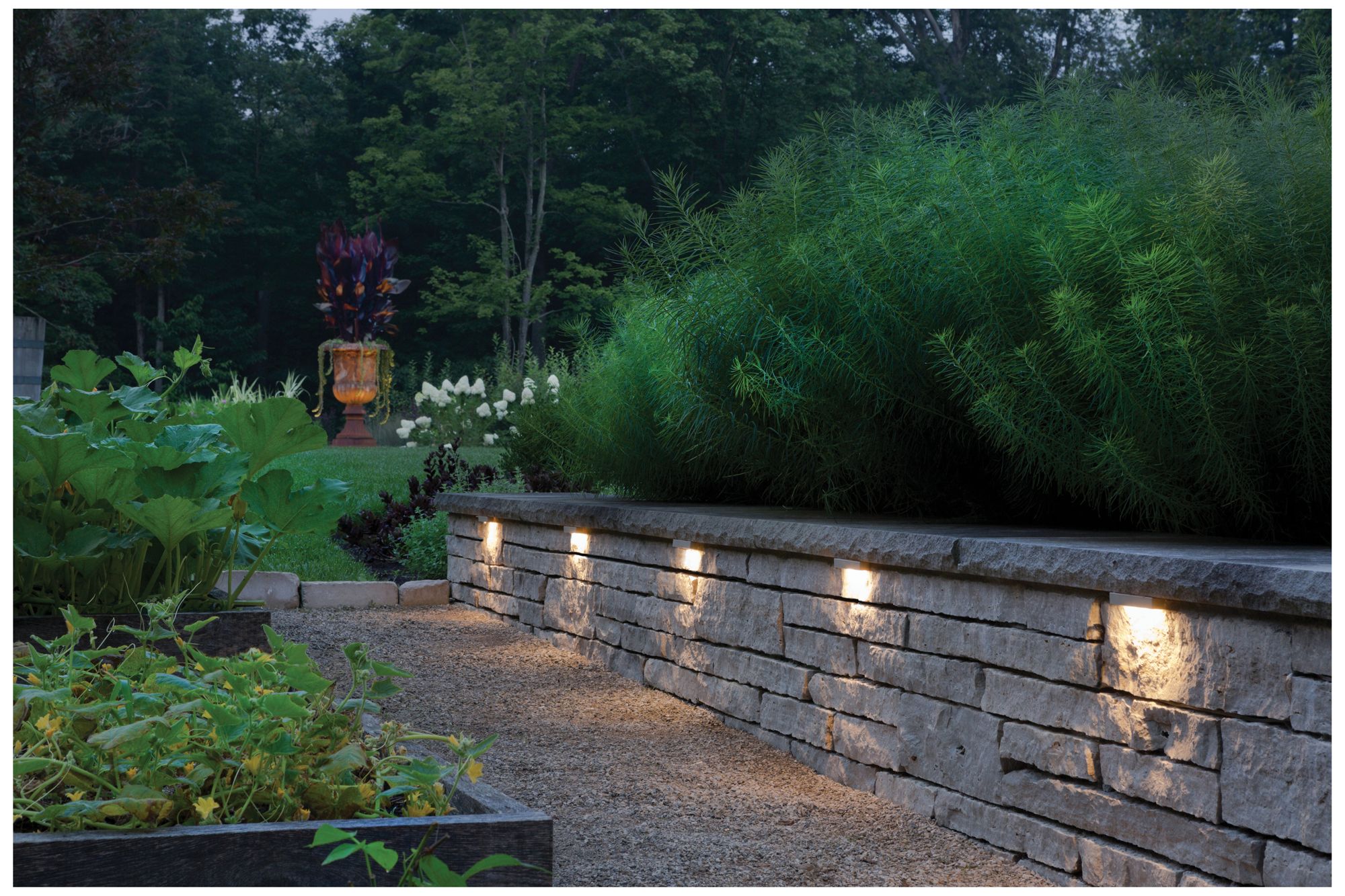 Nuvi 3 3/4" Wide Silver LED Deck Lights Set of 10