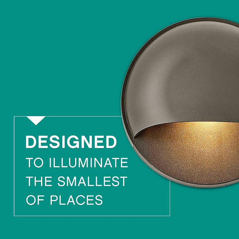 Image 4 Nuvi 3" Wide Bronze Round Deck Light by Hinkley Lighting more views