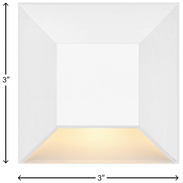 Image 6 Nuvi 3" Wide White Deck Light by Hinkley Lighting more views