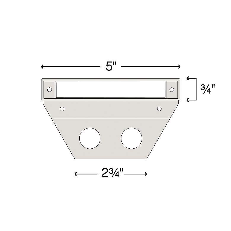 Image 4 Nuvi 5" Wide Bronze LED Deck Lights Set of 10 more views