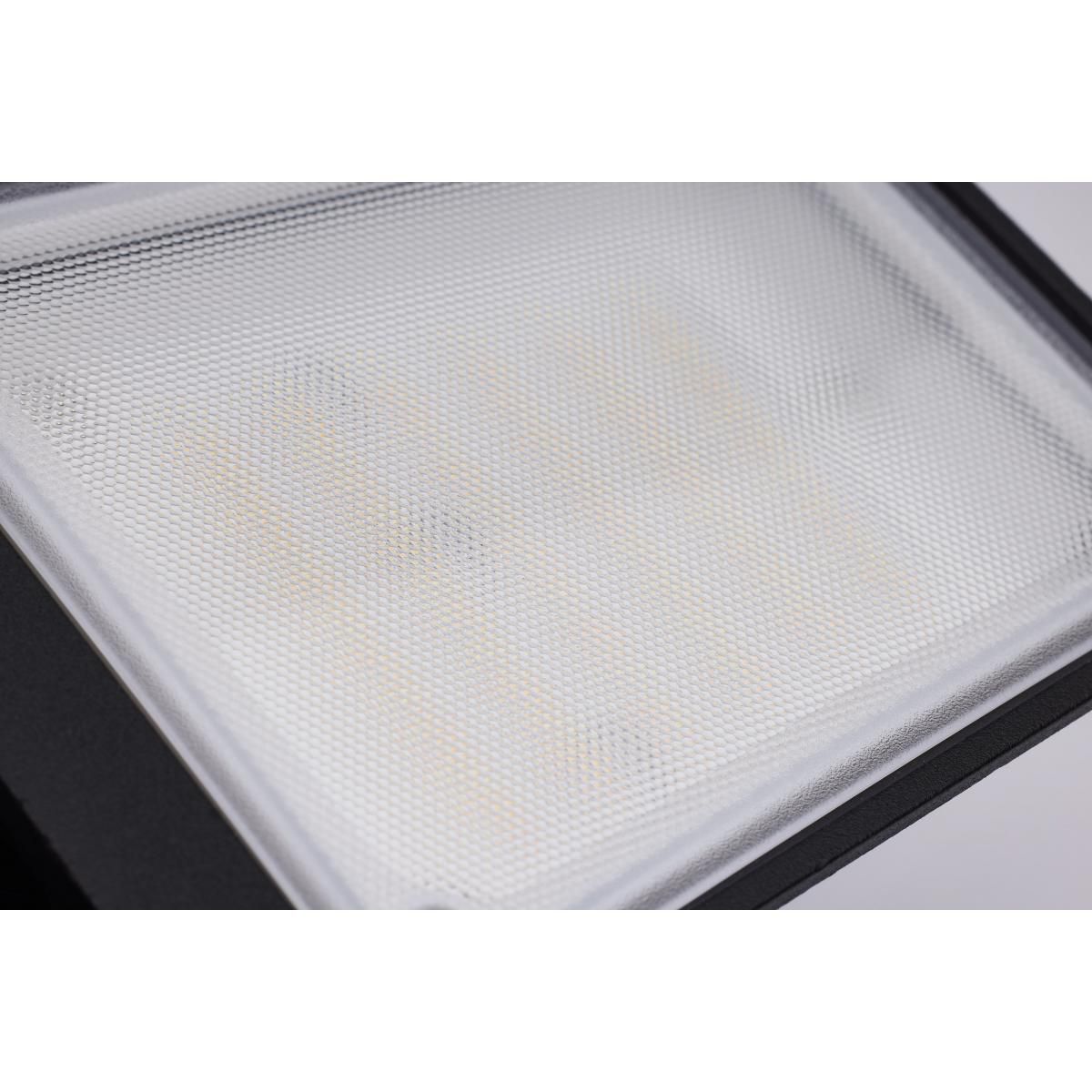 Image 7 Nuvo 10" Wide Black Smart Security Light and Camera, Rectangle Heads more views