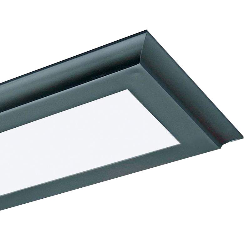 Image 2 Nuvo 25" Wide Bronze and White Finish LED Light Panel more views