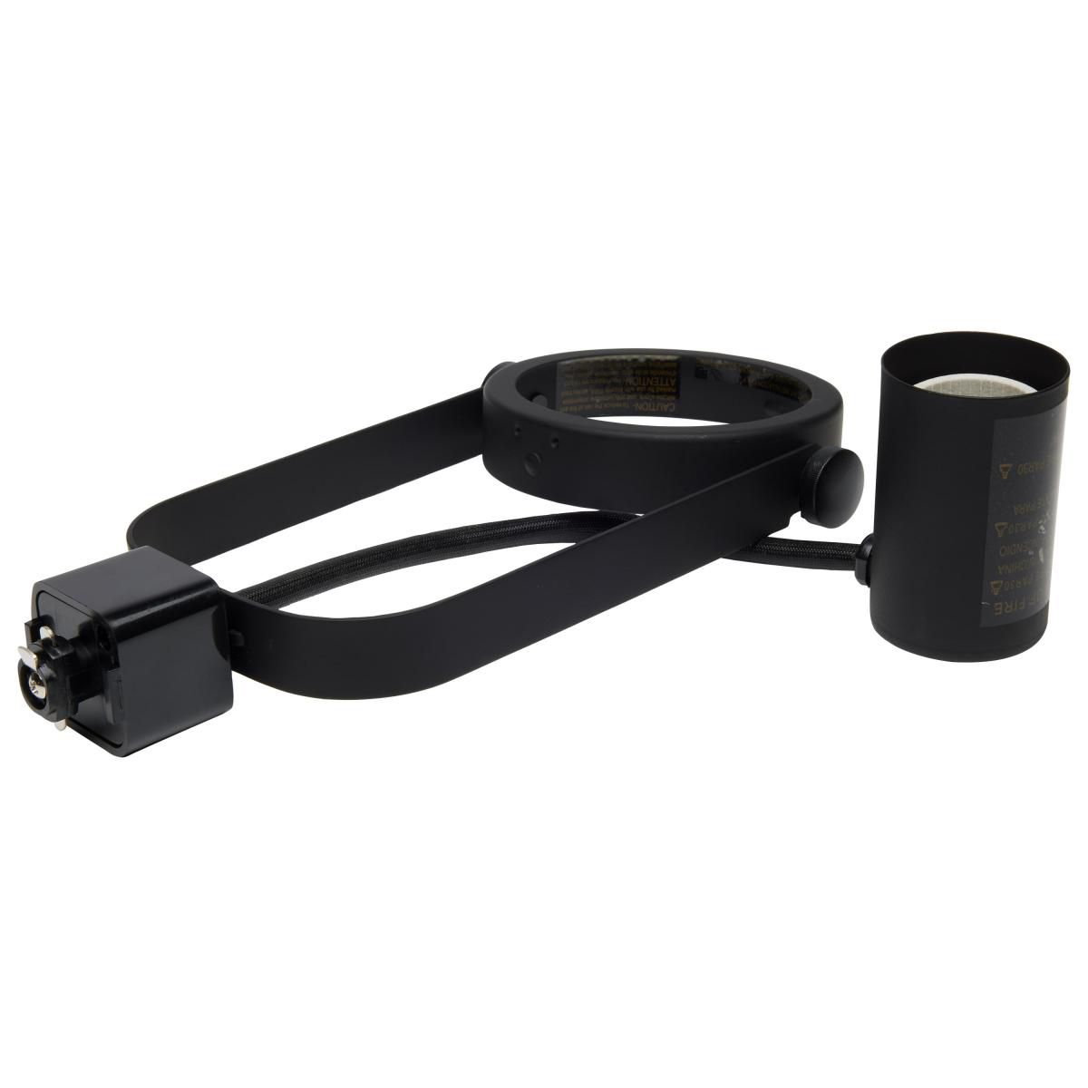 Thumbnail3 of Nuvo 3-Light Black PAR30 Gimbal Ring Track Kit more views