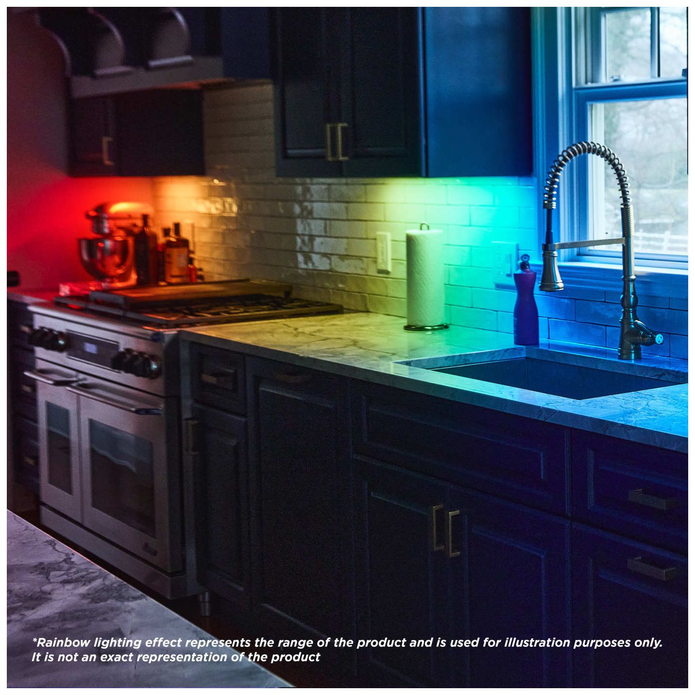Nuvo 34" White LED SMART Under Cabinet Light - RGB and Tunable White