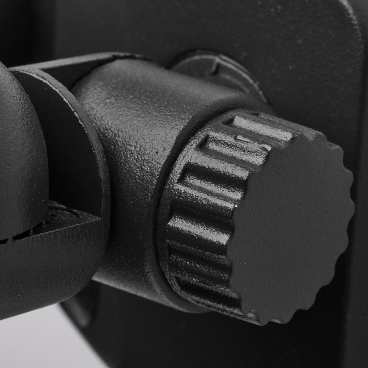 Nuvo 4" Wide Black LED Security Light with Motion Sensor