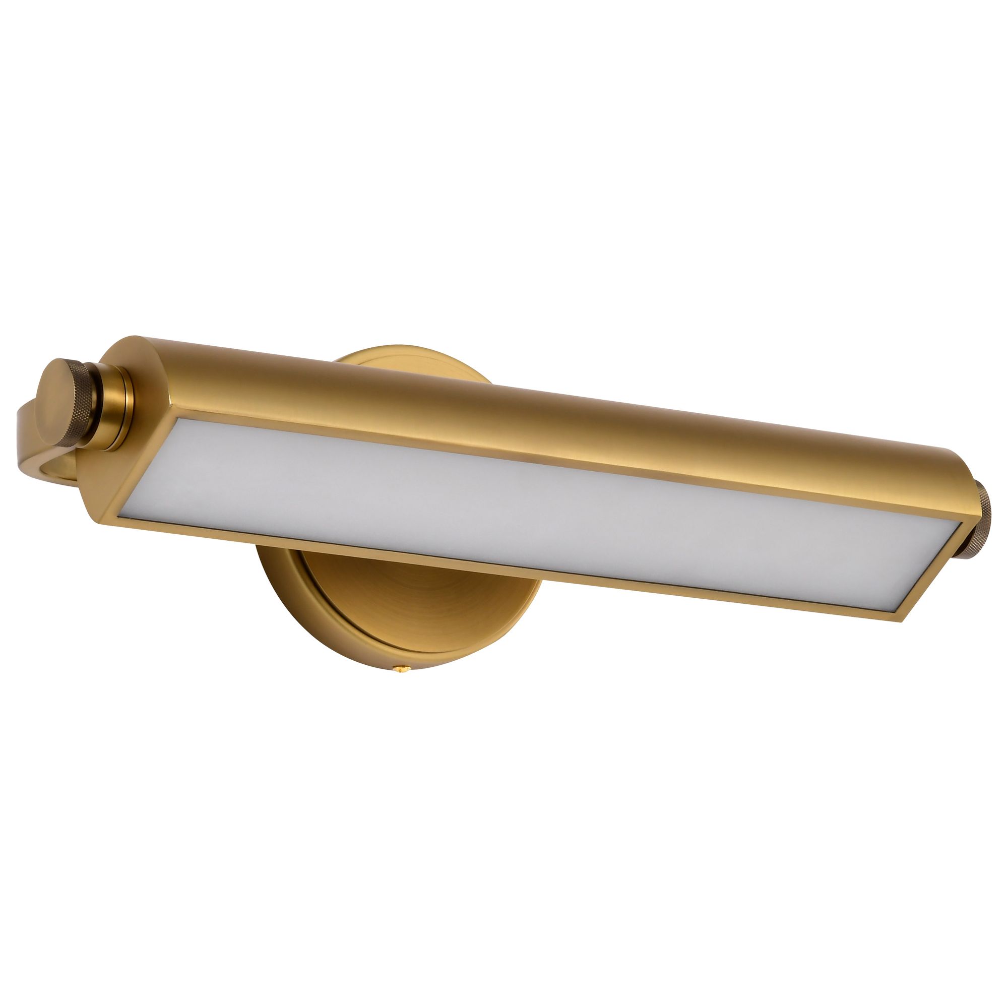 Image 2 Nuvo Auden 18" Wide Vintage Brass LED Vanity - 3 CCT Selectable more views