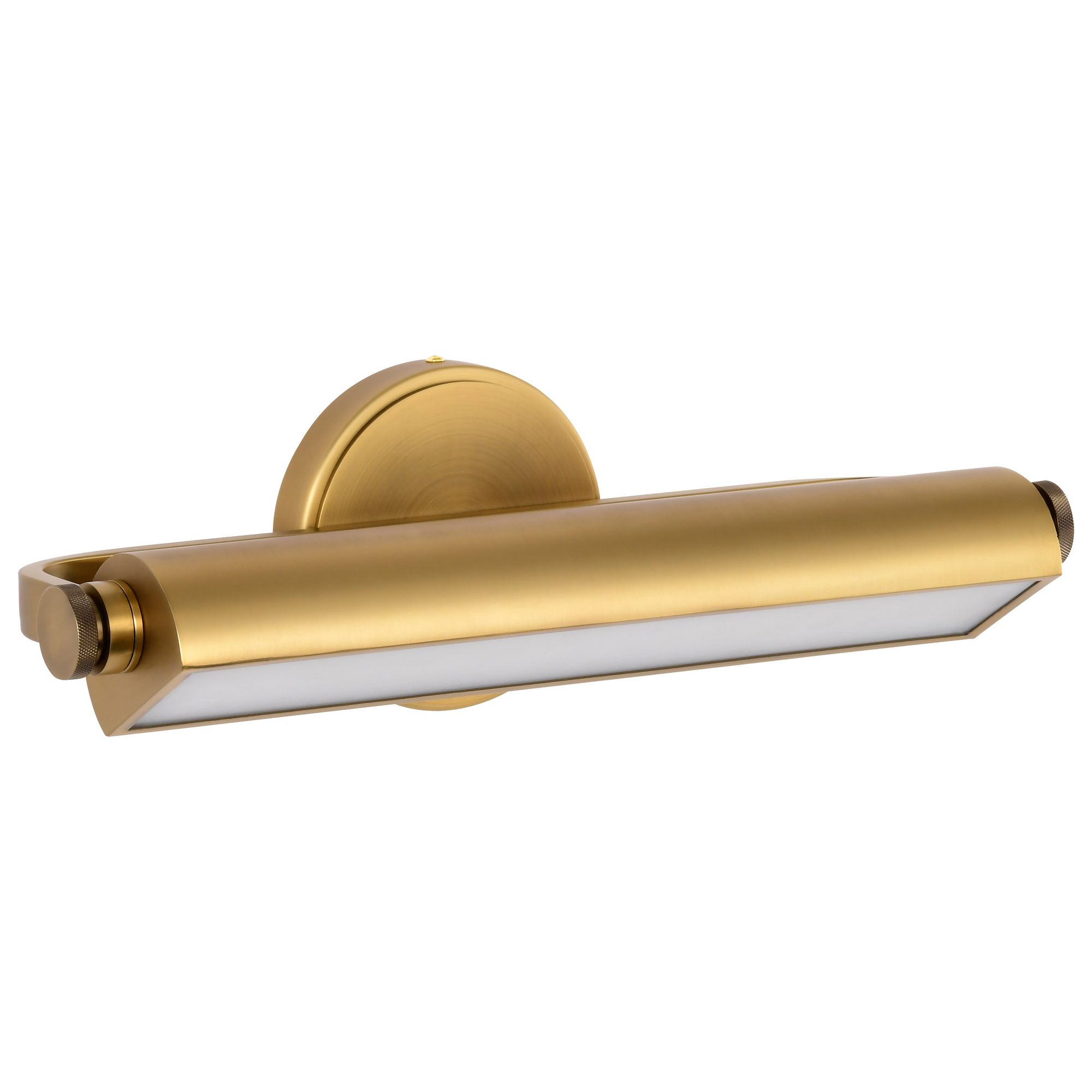 Image 5 Nuvo Auden 18" Wide Vintage Brass LED Vanity - 3 CCT Selectable more views