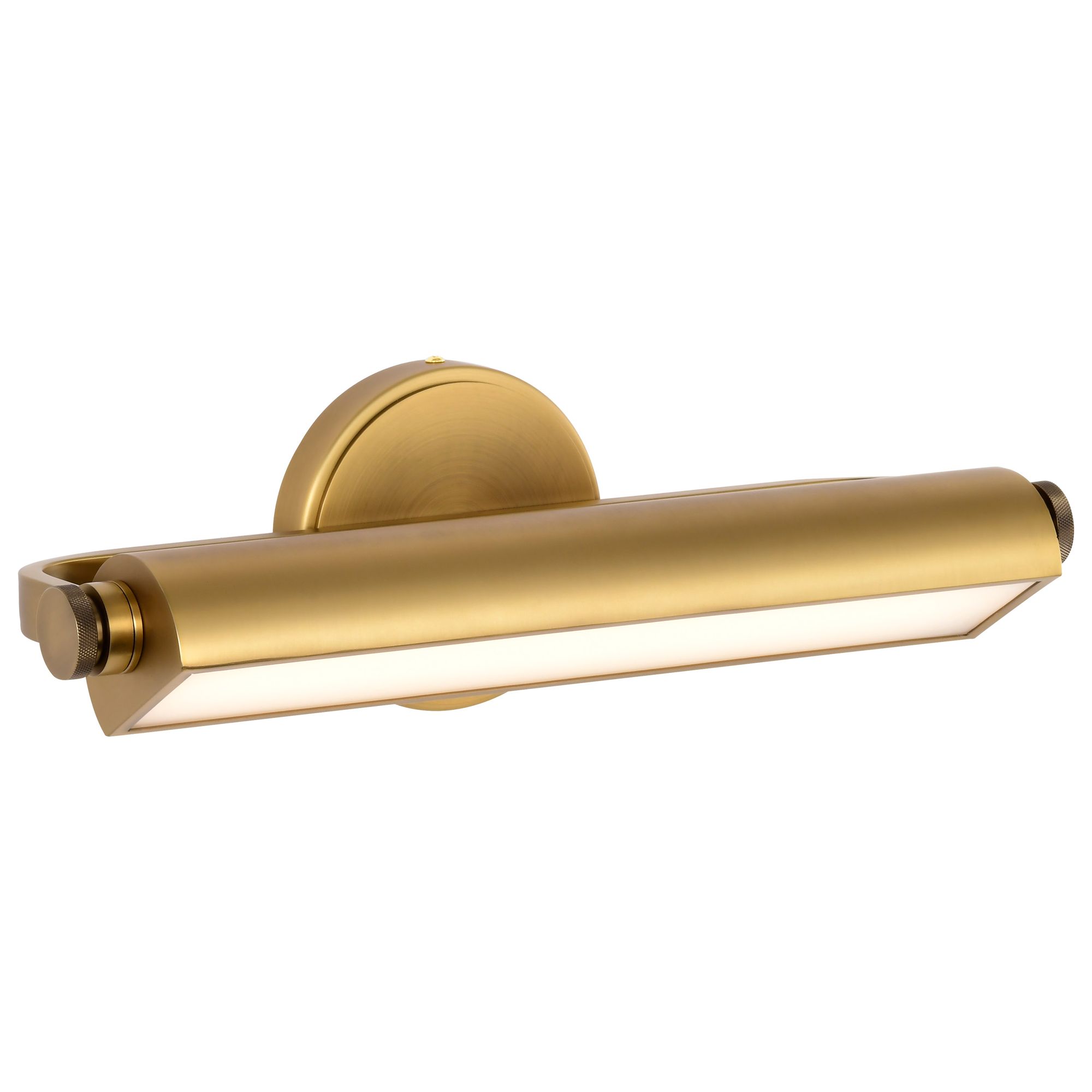 Image 6 Nuvo Auden 18" Wide Vintage Brass LED Vanity - 3 CCT Selectable more views