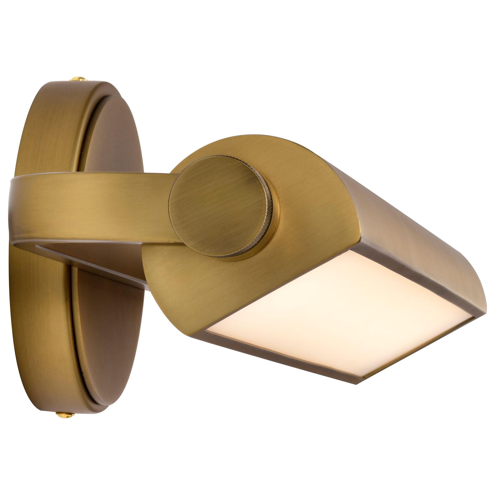 Nuvo Auden 18" Wide Vintage Brass LED Vanity - 3 CCT Selectable