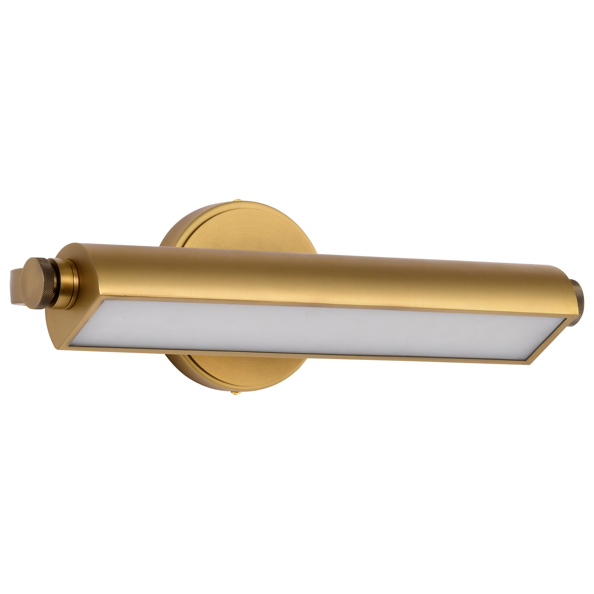 Image 3 Nuvo Auden 18" Wide Vintage Brass LED Vanity - 3 CCT Selectable more views