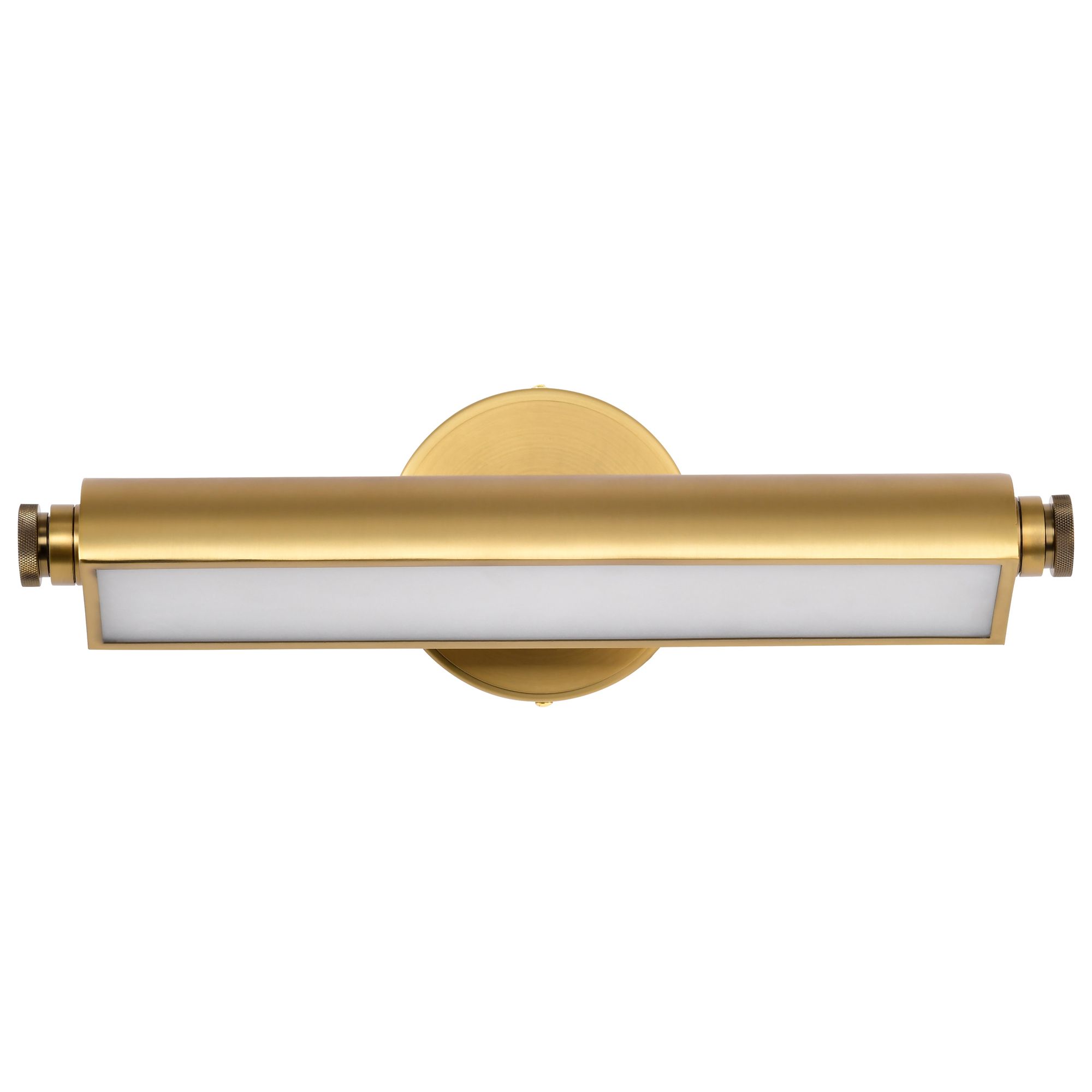Image 7 Nuvo Auden 18" Wide Vintage Brass LED Vanity - 3 CCT Selectable more views