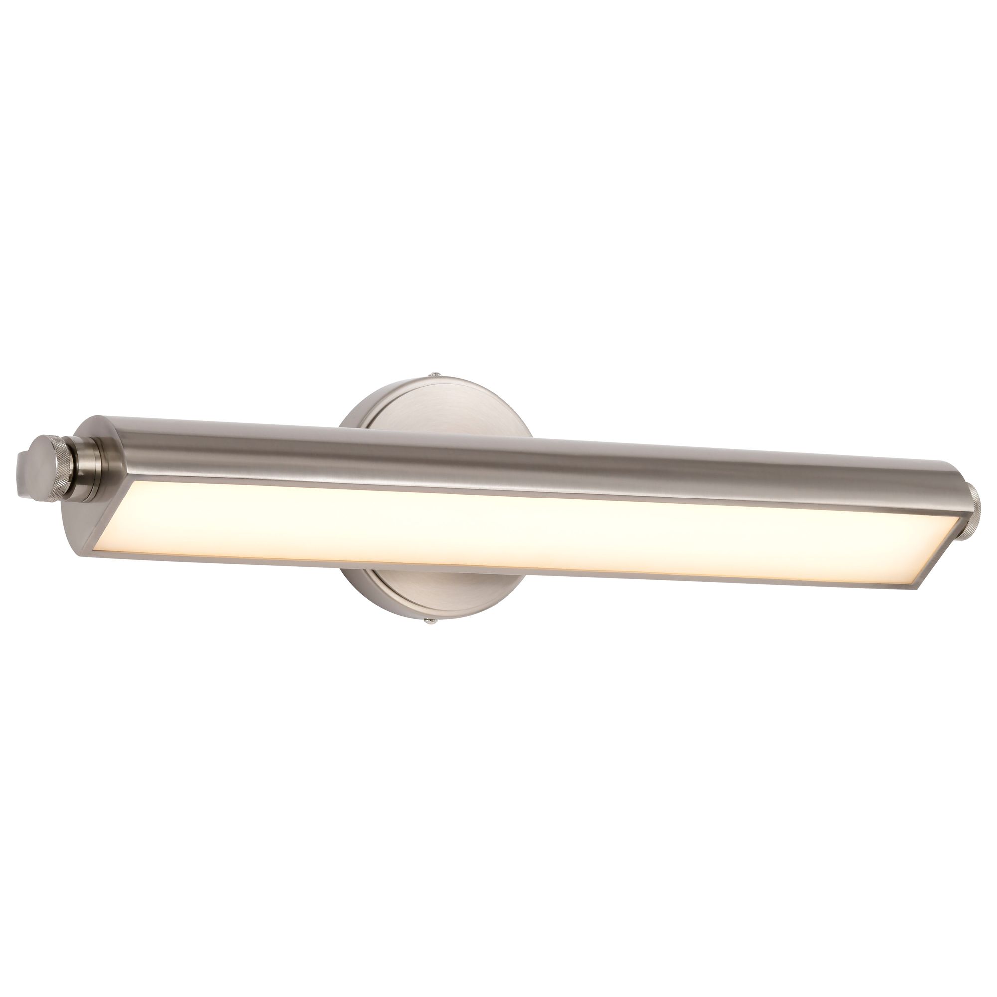 Image 4 Nuvo Auden 24" Wide Brushed Nickel LED Vanity - 3 CCT Selectable more views