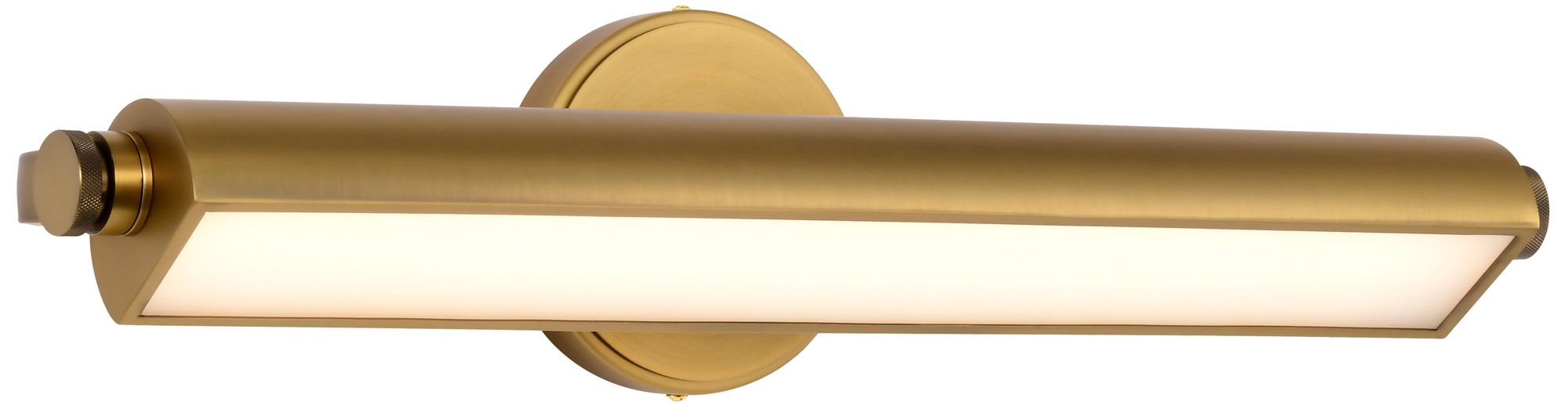 Nuvo Auden 24" Wide Vintage Brass LED Vanity - 3 CCT Selectable