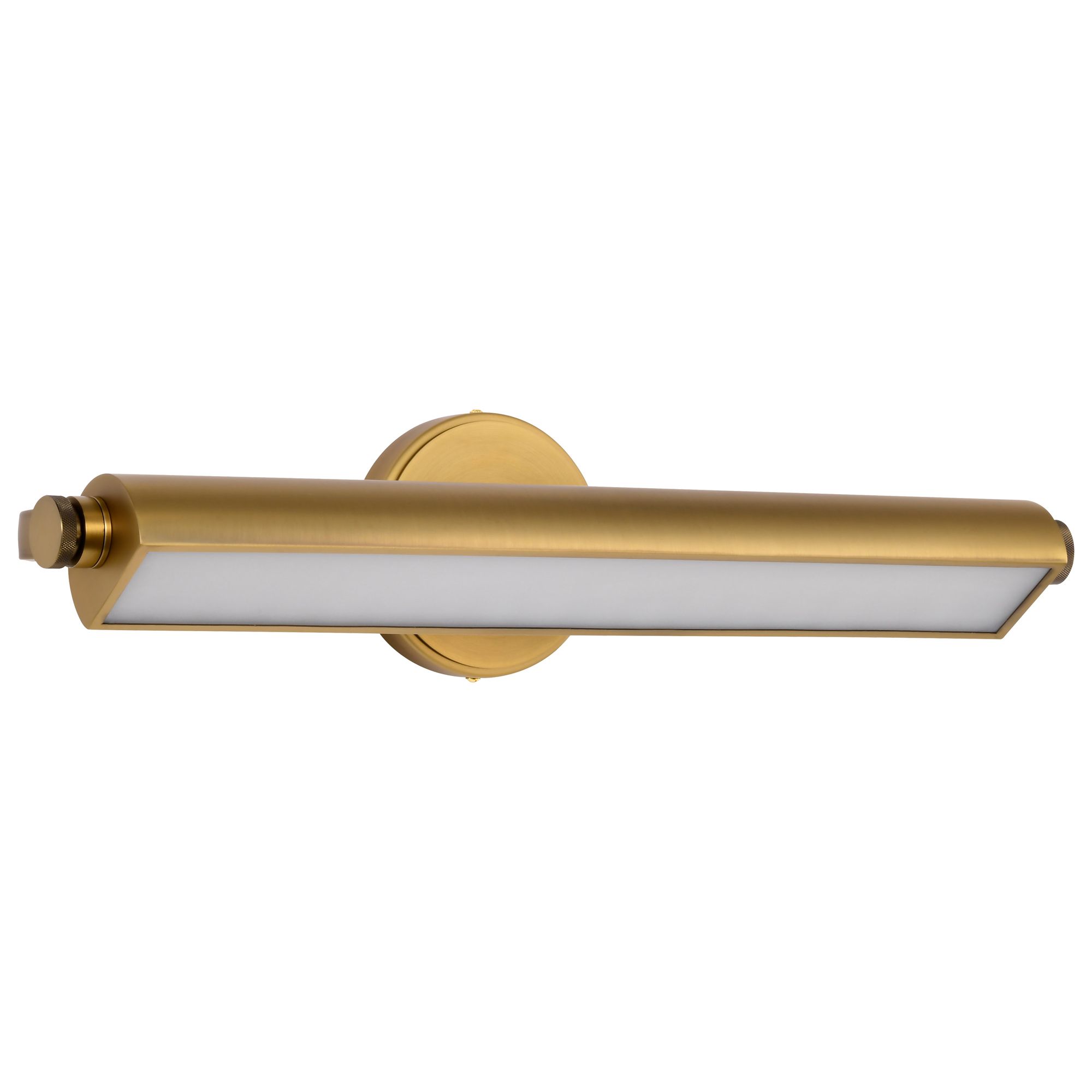 Image 3 Nuvo Auden 24" Wide Vintage Brass LED Vanity - 3 CCT Selectable more views