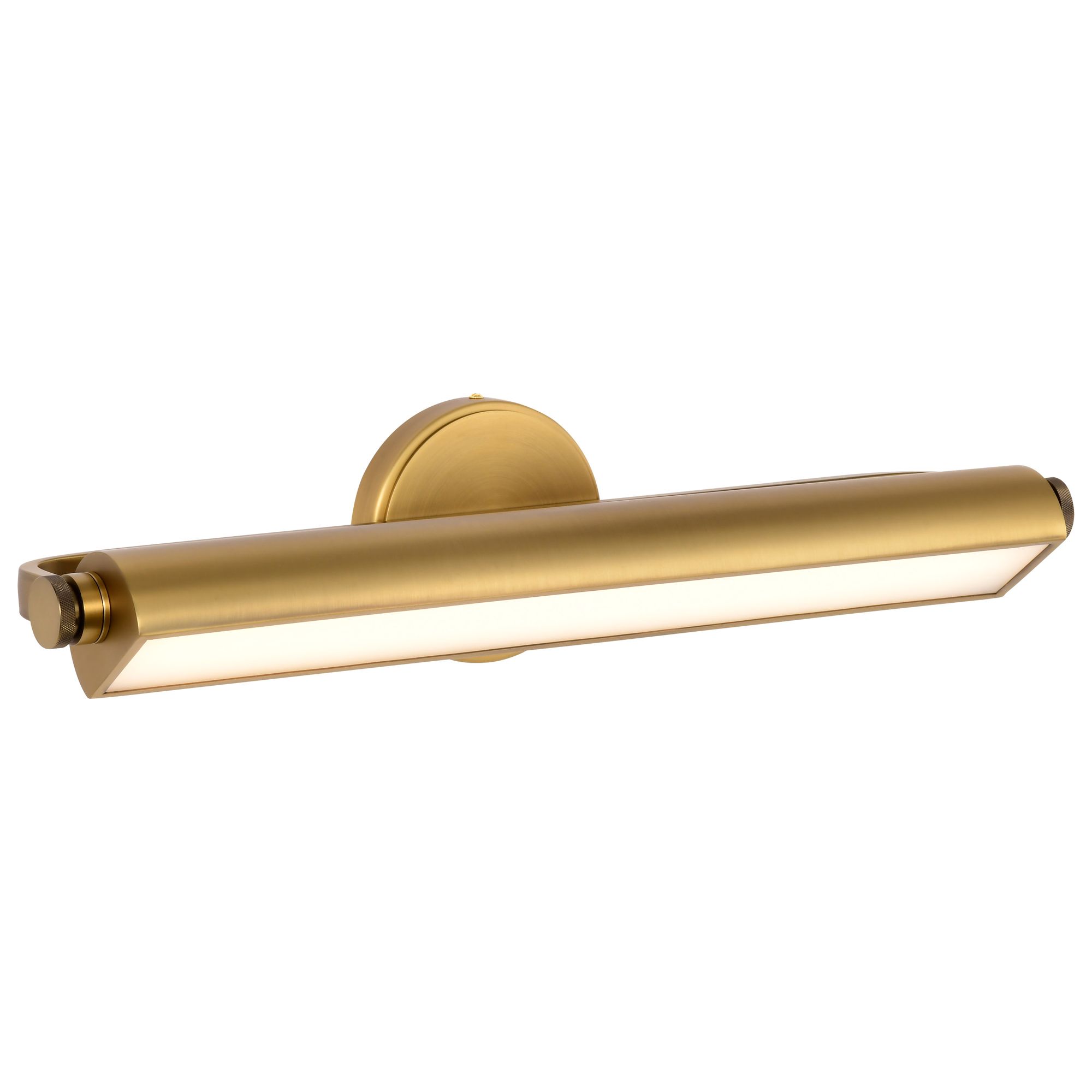 Image 5 Nuvo Auden 24" Wide Vintage Brass LED Vanity - 3 CCT Selectable more views