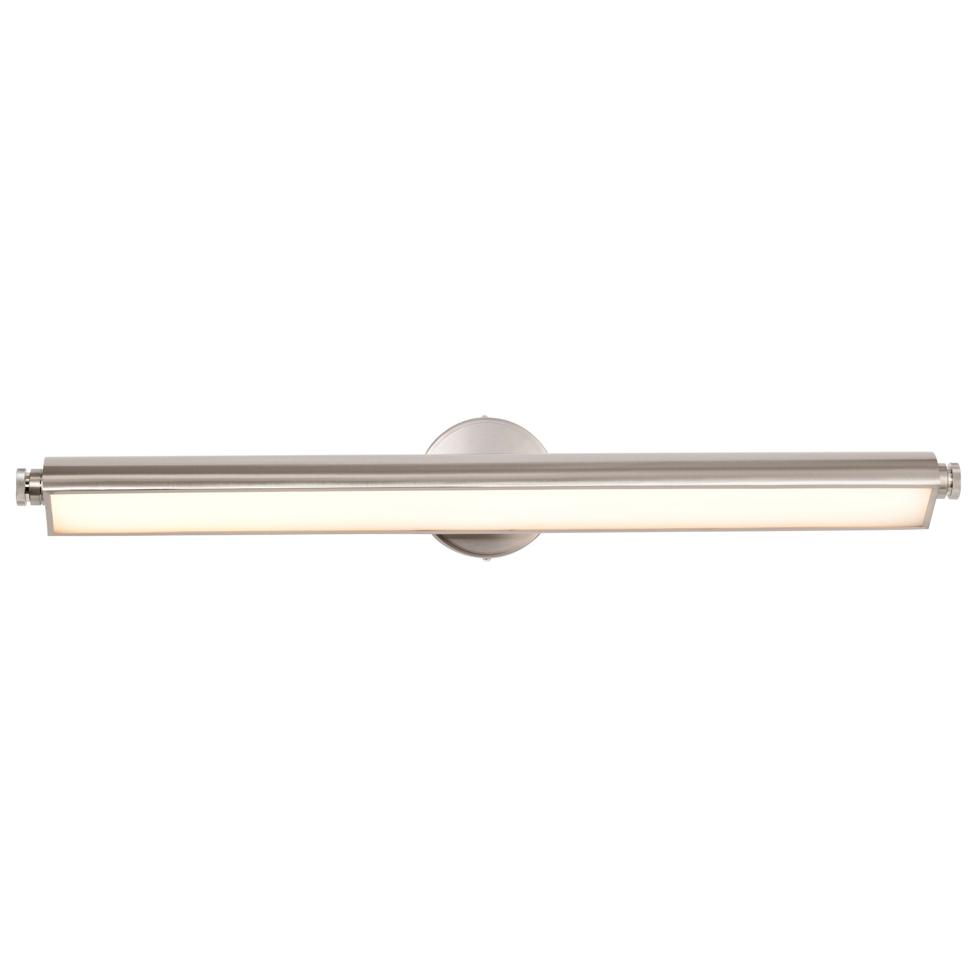 Nuvo Auden 36" Wide Brushed Nickel LED Vanity - 3 CCT Selectable