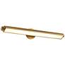 1_Nuvo Auden 36" Wide Vintage Brass LED Vanity - 3 CCT Selectable