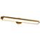 Nuvo Auden 36" Wide Vintage Brass LED Vanity - 3 CCT Selectable