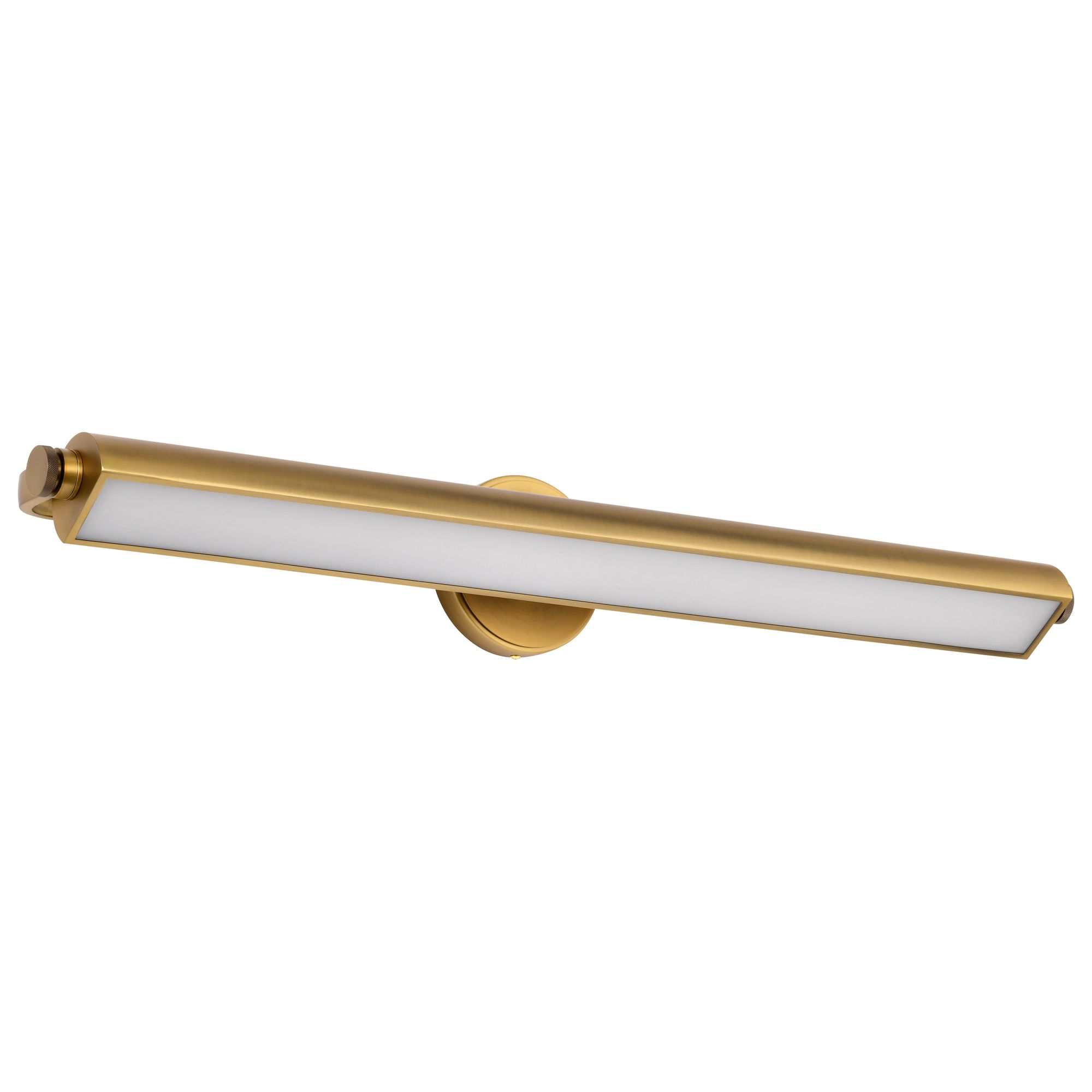 Image 2 Nuvo Auden 36" Wide Vintage Brass LED Vanity - 3 CCT Selectable more views