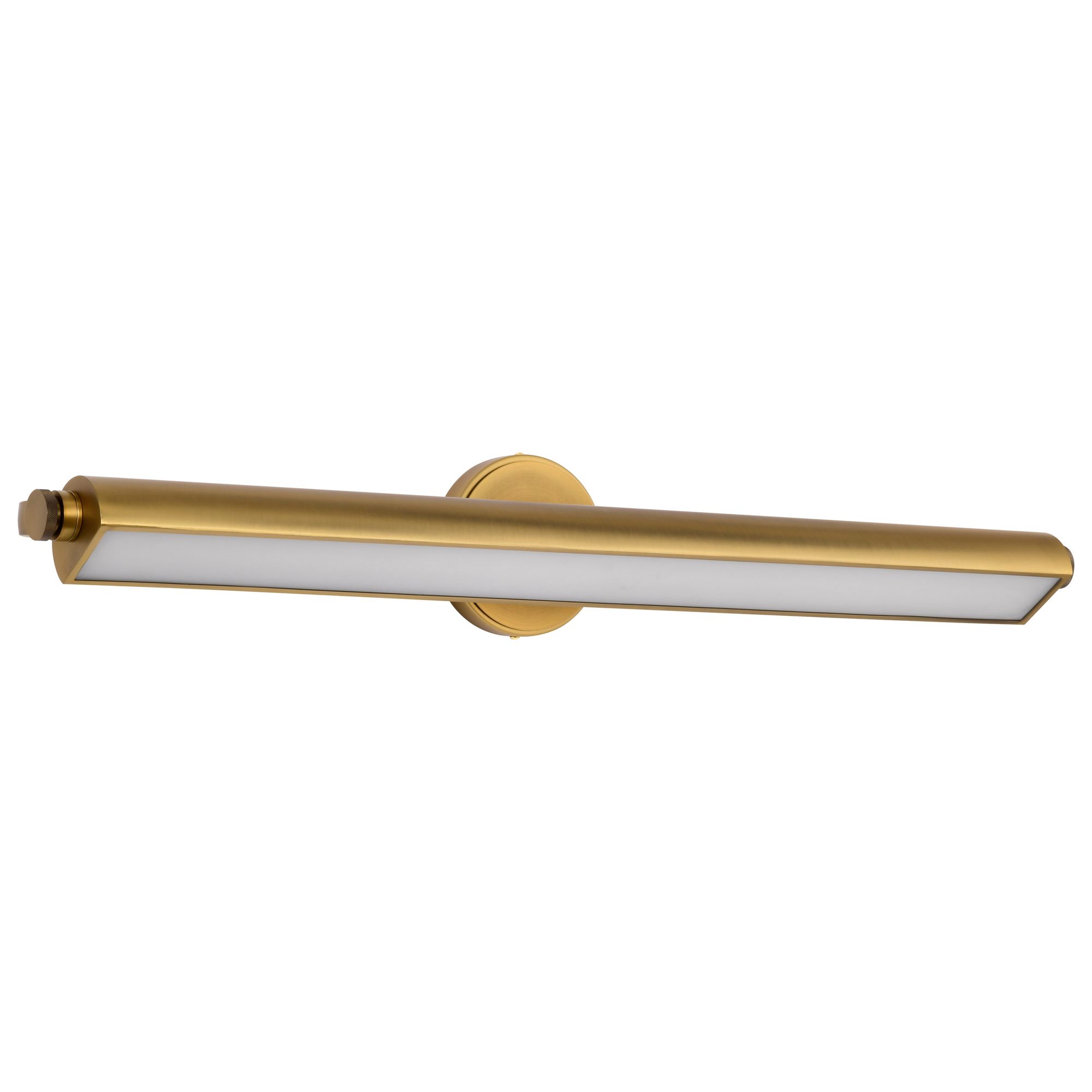 Image 3 Nuvo Auden 36" Wide Vintage Brass LED Vanity - 3 CCT Selectable more views