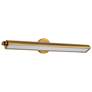 3_Nuvo Auden 36" Wide Vintage Brass LED Vanity - 3 CCT Selectable more views