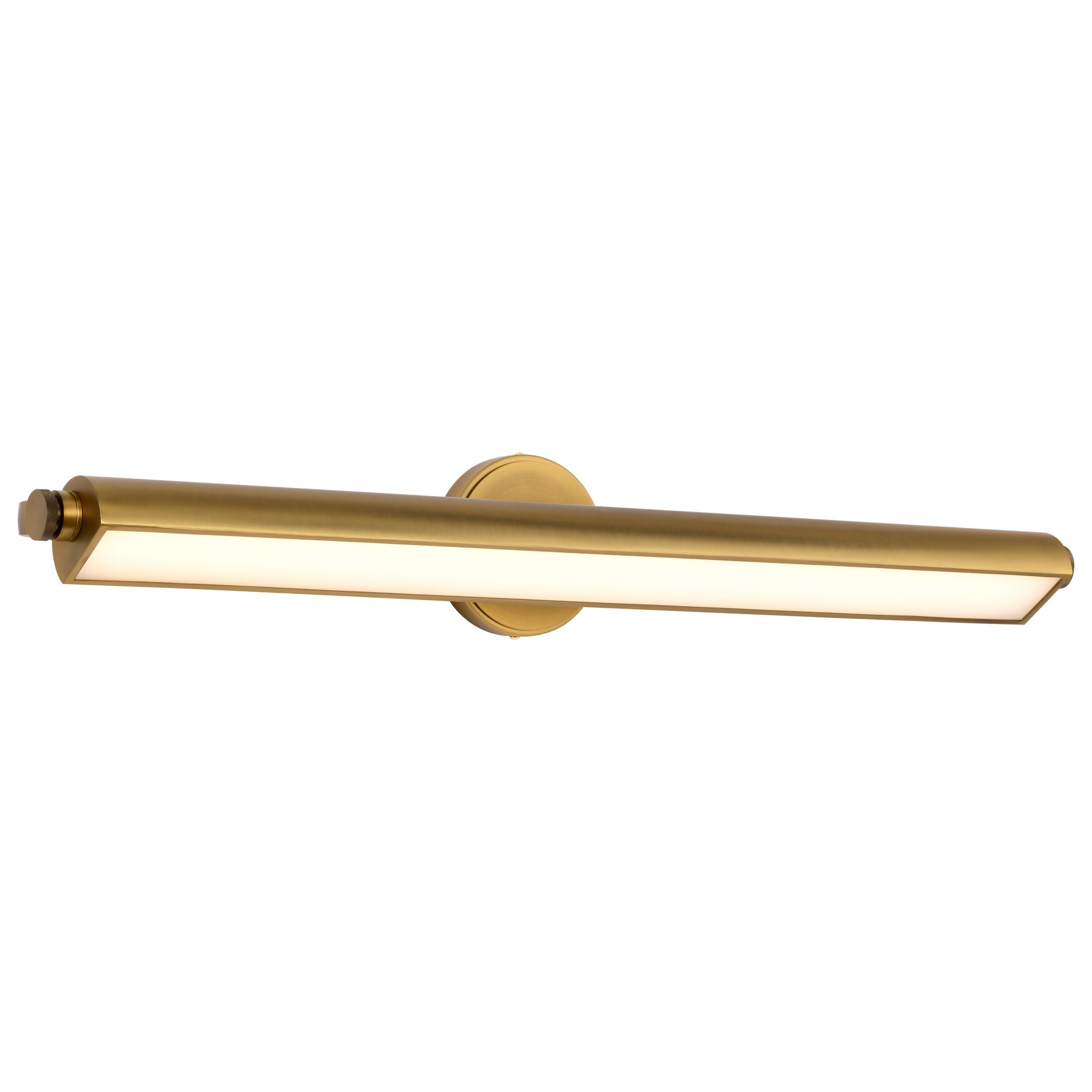 Image 4 Nuvo Auden 36" Wide Vintage Brass LED Vanity - 3 CCT Selectable more views
