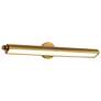 4_Nuvo Auden 36" Wide Vintage Brass LED Vanity - 3 CCT Selectable more views