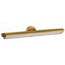 5_Nuvo Auden 36" Wide Vintage Brass LED Vanity - 3 CCT Selectable more views