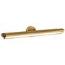6_Nuvo Auden 36" Wide Vintage Brass LED Vanity - 3 CCT Selectable more views