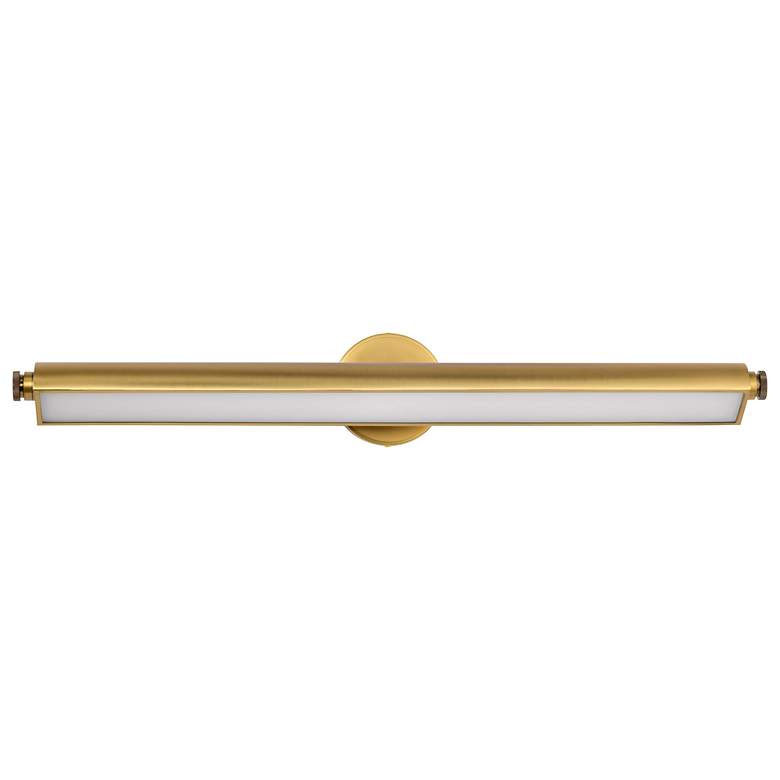 Image 7 Nuvo Auden 36" Wide Vintage Brass LED Vanity - 3 CCT Selectable more views