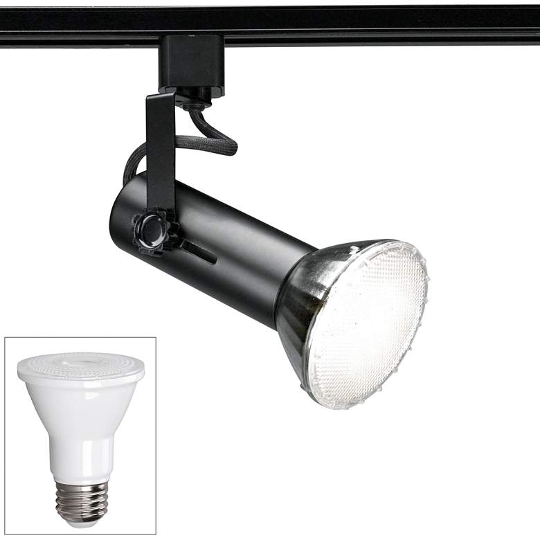 Image 1 Nuvo Black PAR20 LED Holder Track Head