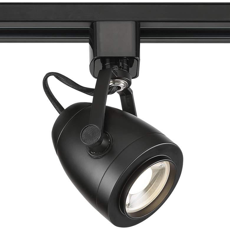 Image 1 Nuvo Black Pinch Back 24-Degree LED Track Head