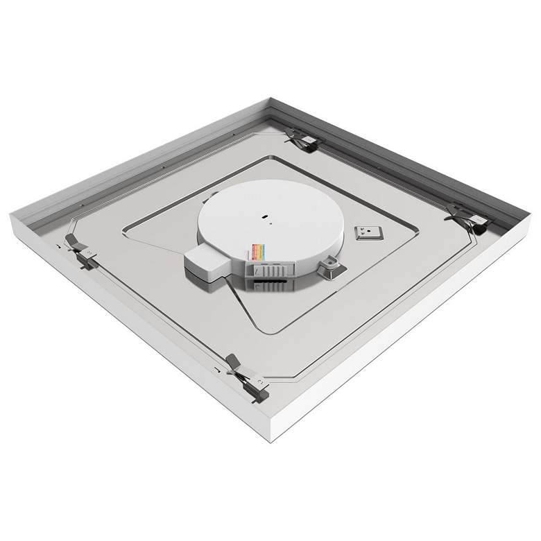 Image 2 Nuvo Blink Pro Plus 12" White Square LED Flush Mount Light more views