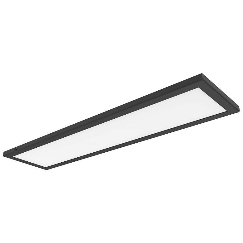 Image 1 Nuvo Blink Pro Plus 12" x 24" Surface Mount LED CCT Selectable Black