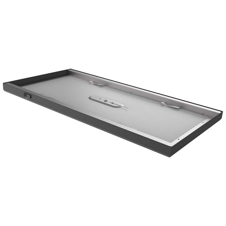 Image 2 Nuvo Blink Pro Plus 12" x 24" Surface Mount LED CCT Selectable Black more views