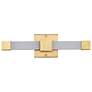 7_Nuvo Brightwyn 16" Wide Brushed Brass LED Vanity more views