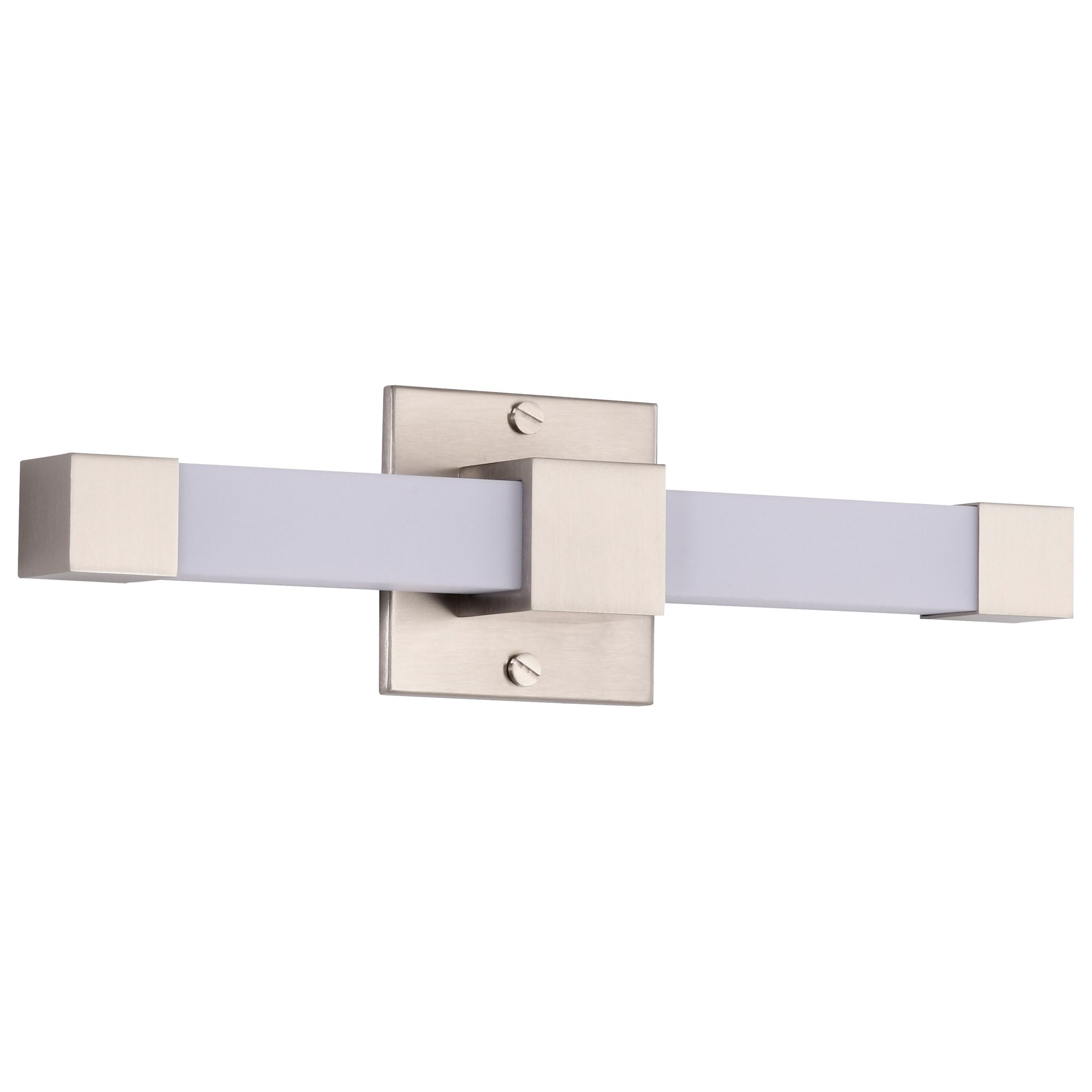 Image 2 Nuvo Brightwyn 16" Wide Brushed Nickel LED Vanity more views