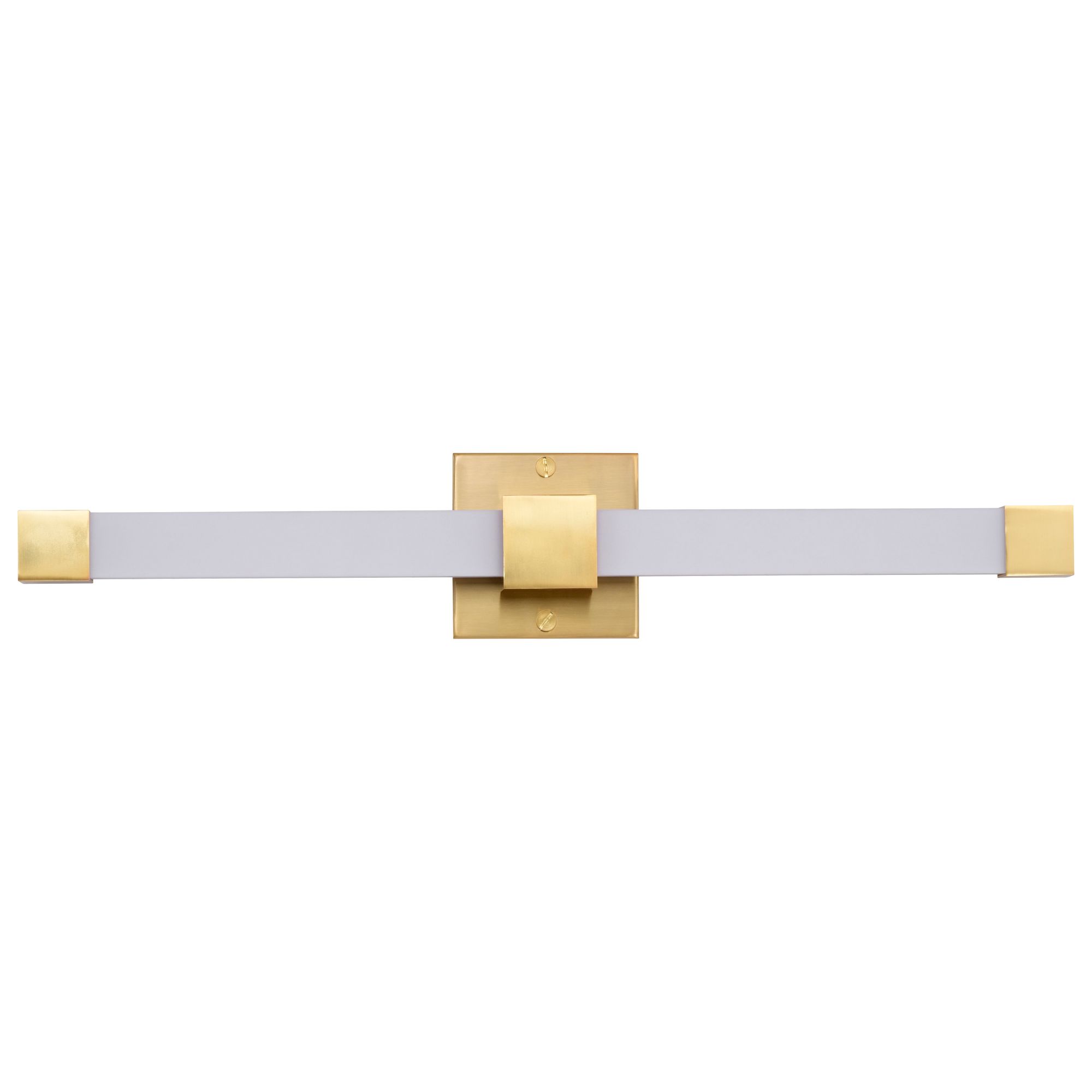 Image 7 Nuvo Brightwyn 24" Wide Brushed Brass LED Vanity more views