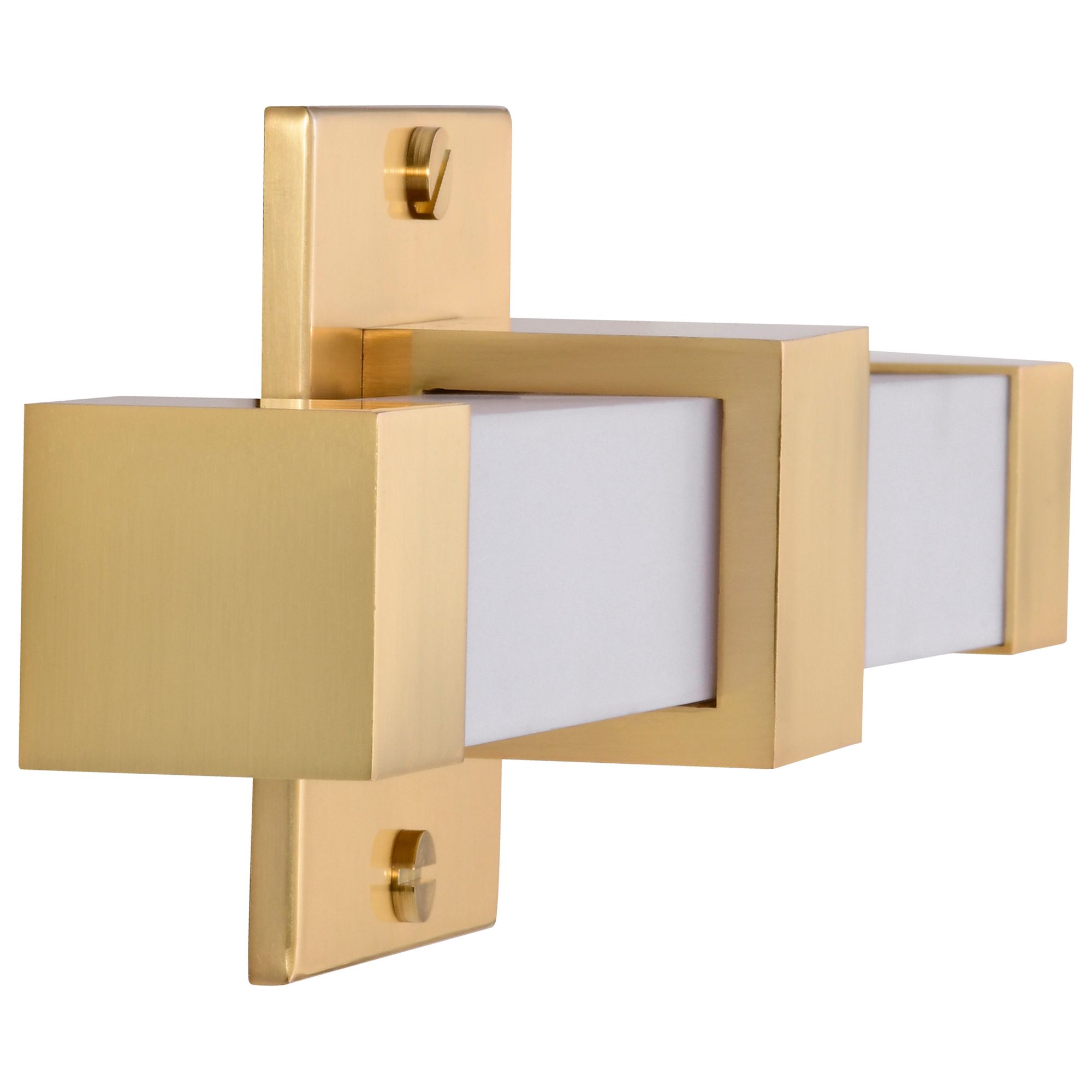 Nuvo Brightwyn 24" Wide Brushed Brass LED Vanity
