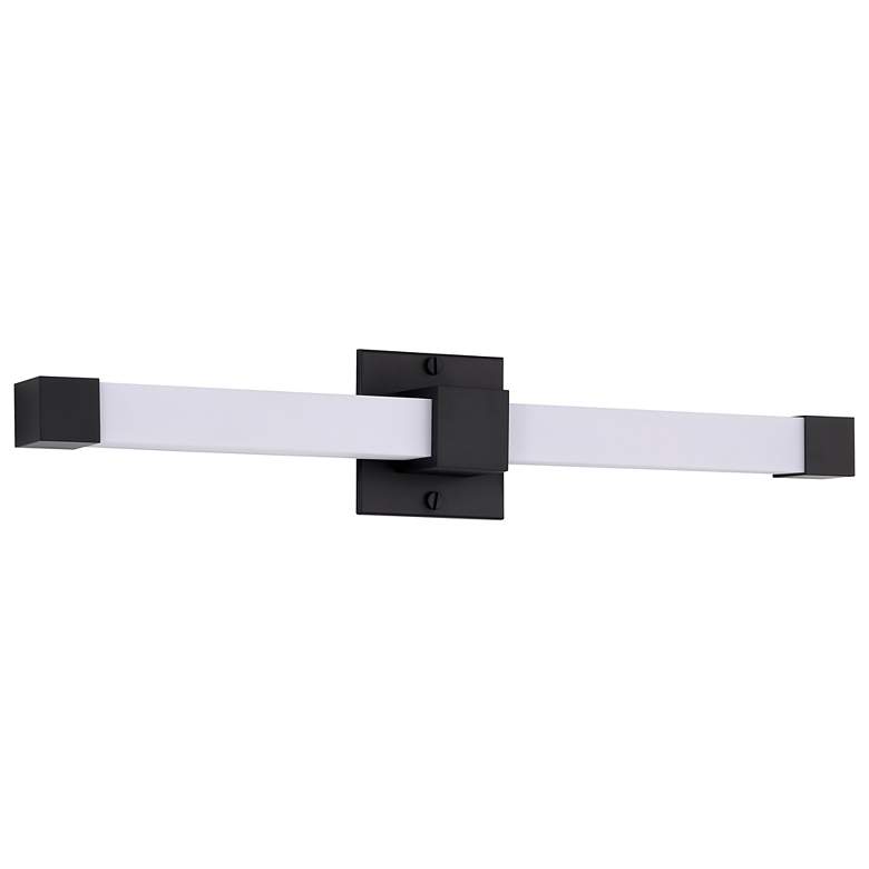 Image 3 Nuvo Brightwyn 24" Wide Matte Black LED Vanity more views