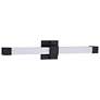 5_Nuvo Brightwyn 24" Wide Matte Black LED Vanity more views