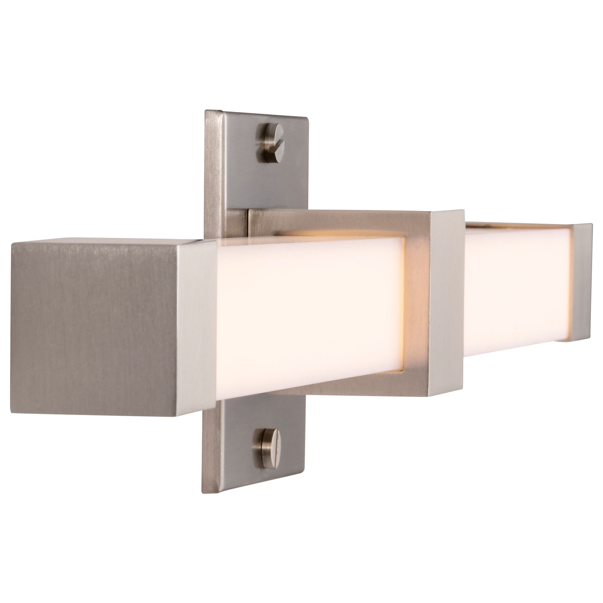 Nuvo Brightwyn 35" Wide Brushed Nickel LED Vanity
