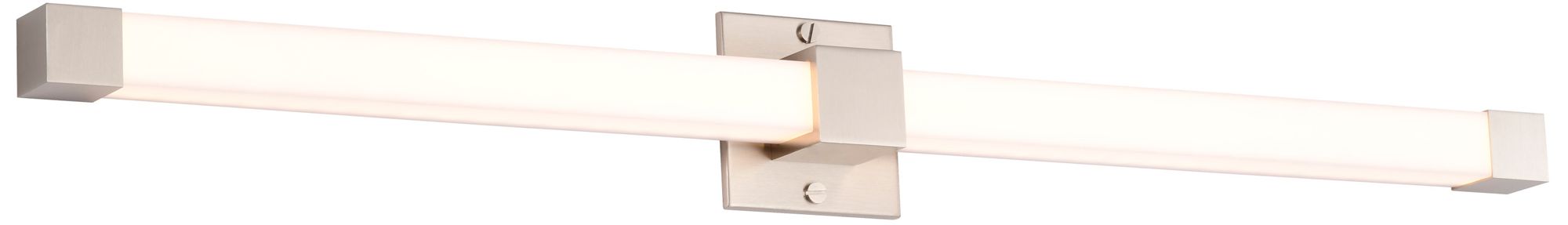 Nuvo Brightwyn 35" Wide Brushed Nickel LED Vanity