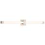 4_Nuvo Brightwyn 35" Wide Brushed Nickel LED Vanity more views