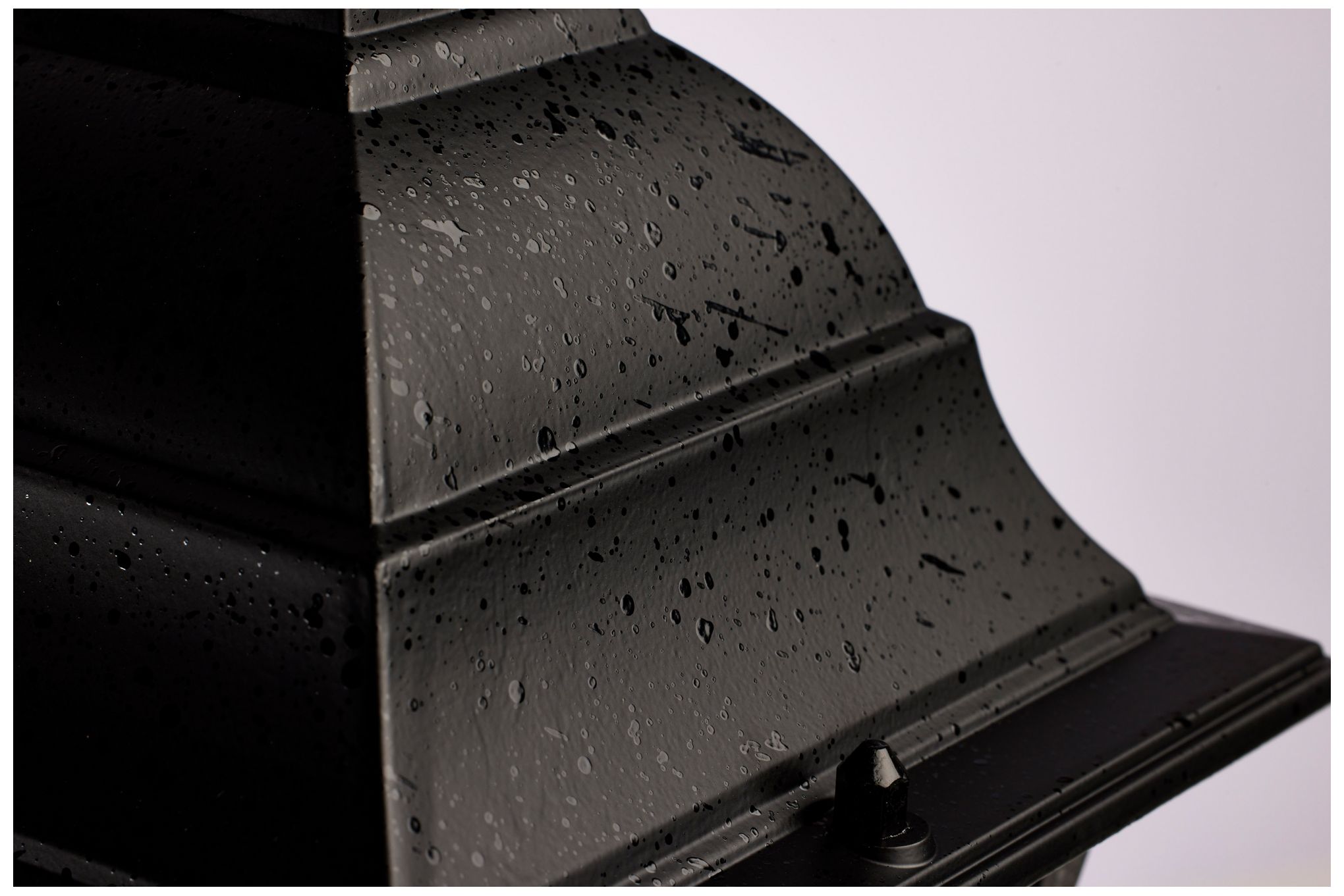 Image 3 Nuvo Briton 14" High Clear Glass Black Traditional Post Light Lantern more views