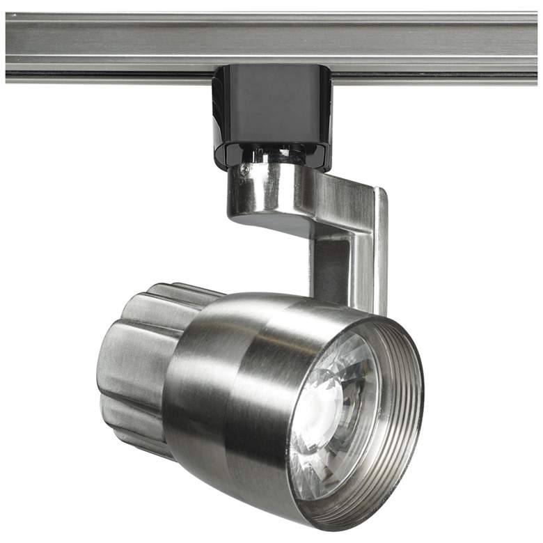 Image 1 Nuvo Brushed Nickel Angle Arm 24-Degree LED Track Head