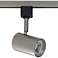 Nuvo Brushed Nickel Cylinder 24-Degree LED Track Head for Halo Systems