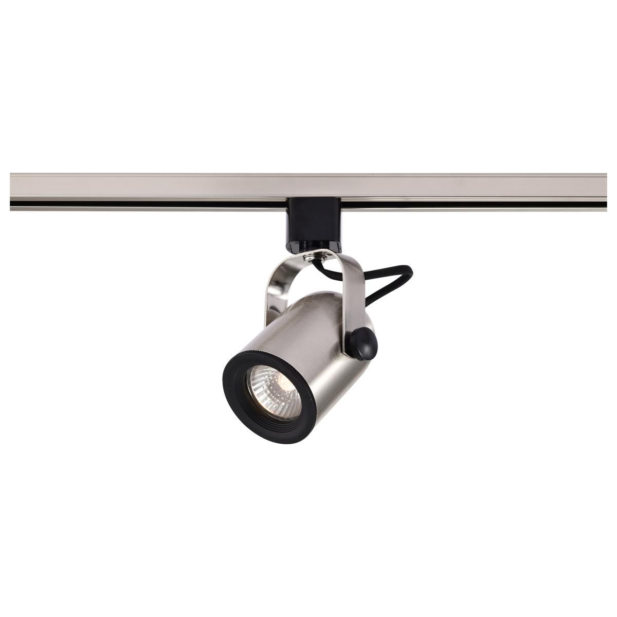 Image 2 Nuvo Brushed Nickel MR16 Round Track Head more views
